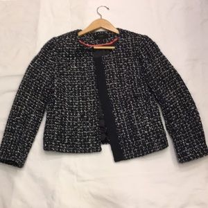 J. Crew cropped tweed jacket. Size 2